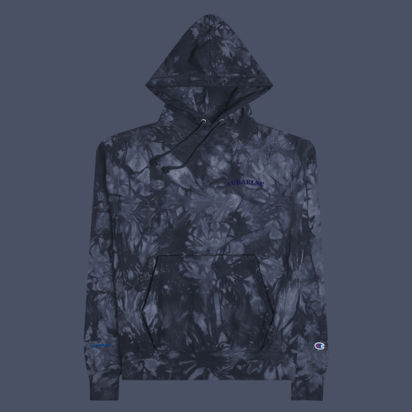 Unisex Champion Tie-Dye AURAELSE Hoodie